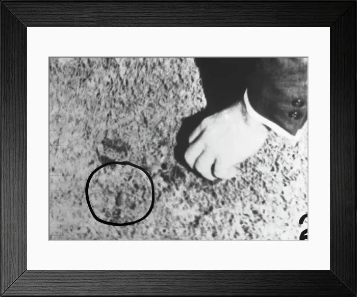 Framed Print : Agent's Hand Reaching for Bullet Framed Print : Agent's Hand Reaching for Bullet