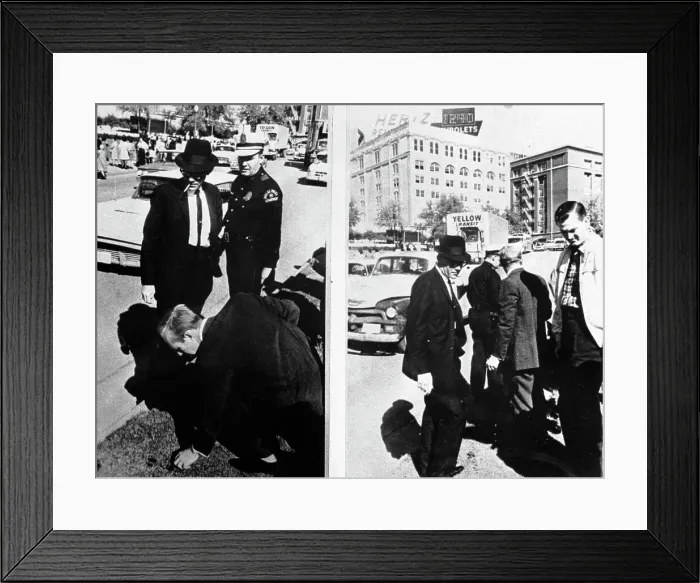 Framed Print : Alleged Kennedy Conspracy Cover-Up Framed Print : Alleged Kennedy Conspracy Cover-Up