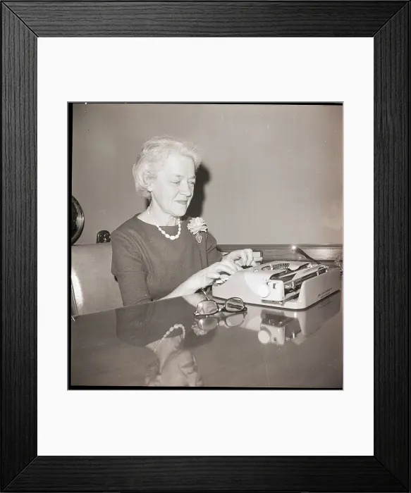 Framed Print : Margaret Chase Smith Seated Framed Print : Margaret Chase Smith Seated