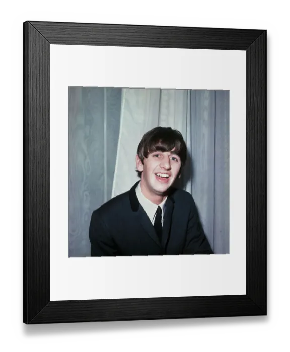 Framed Print : Beatle Ringo Starr Framed Print : Beatle Ringo Starr