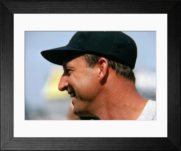 Framed Print : Side Profile of Stan Musial Framed Print : Side Profile of Stan Musial