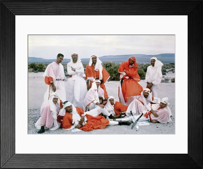 Framed Print : Astronauts at Desert Survival Training