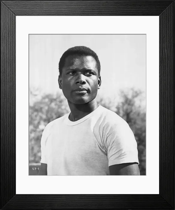 Framed Print : Sidney Poitier In Lilies Of The Field Framed Print : Sidney Poitier In Lilies Of The Field