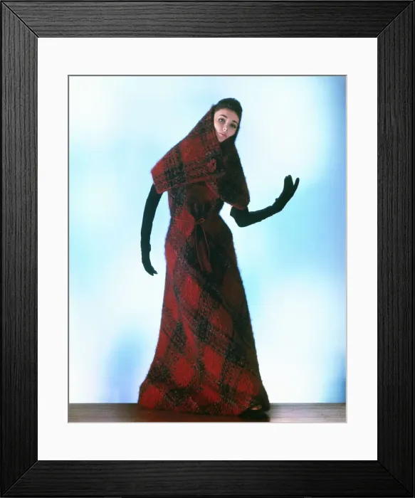 Framed Print : Trigere Dress Framed Print : Trigere Dress