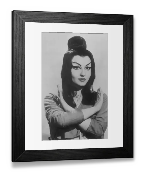 Framed Print : Soprano Teresa Stratas Framed Print : Soprano Teresa Stratas