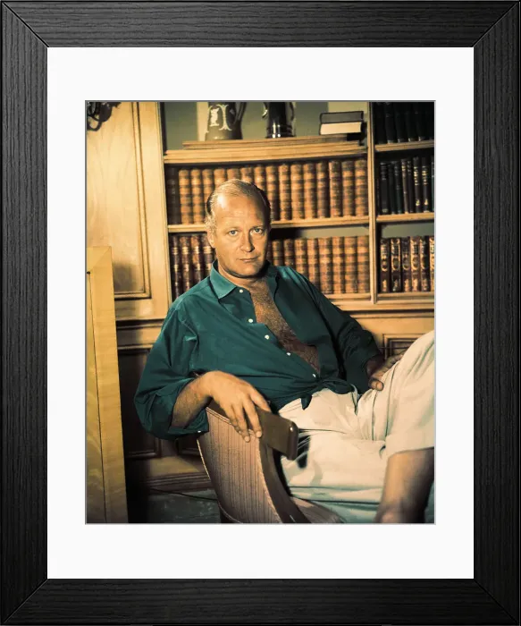 Framed Print : curd Jurgens Posing for the Camera Framed Print : curd Jurgens Posing for the Camera