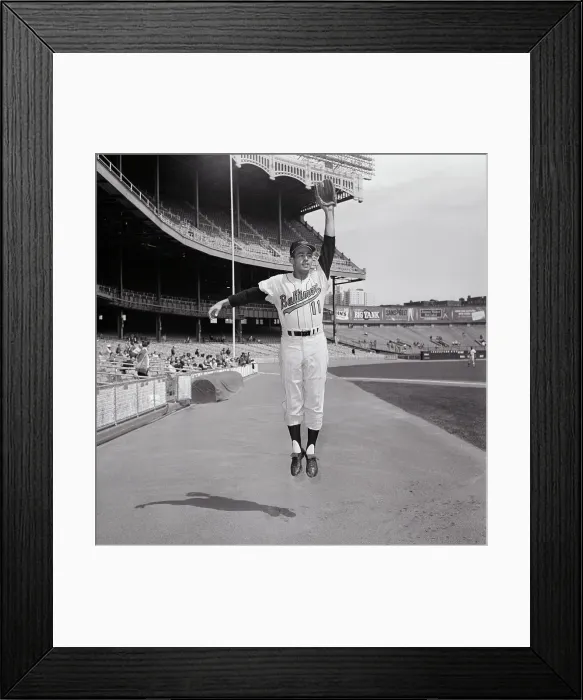 Framed Print : Luis Aparicio Jumping Framed Print : Luis Aparicio Jumping