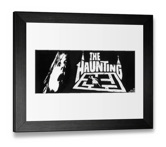 Framed Print : Movie Poster for The Haunting Framed Print : Movie Poster for The Haunting