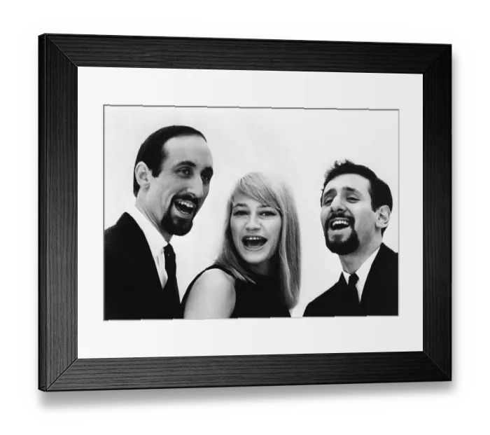 Framed Print : Peter, Paul And Mary Framed Print : Peter, Paul And Mary
