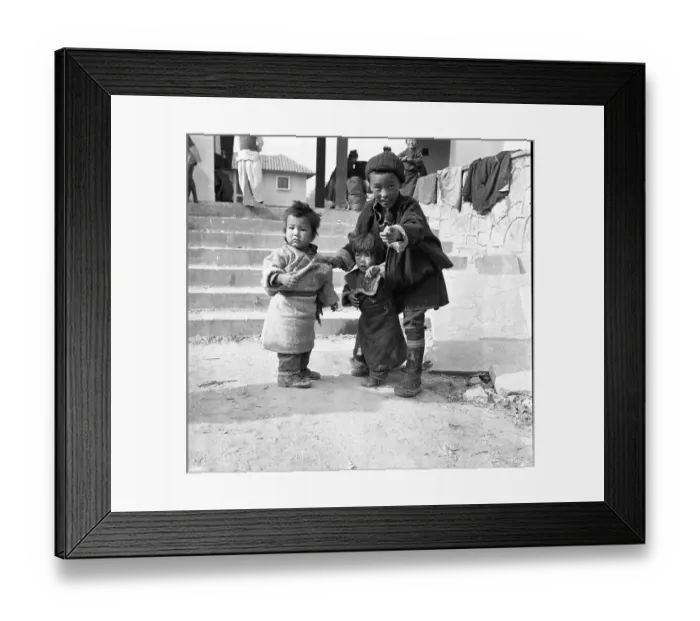 Framed Print : Tibetan Refugees