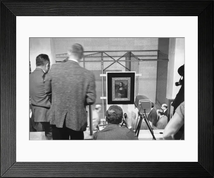 Framed Print : Mona Lisa in Good Shape Framed Print : Mona Lisa in Good Shape
