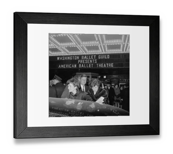 Framed Print : President John F. Kennedy and Others Entering Limousine Framed Print : President John F. Kennedy and Others Entering Limousine