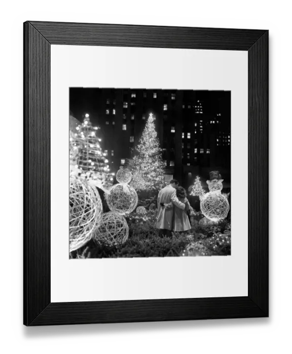 Framed Print : Christmas Tree at Rockefeller Center