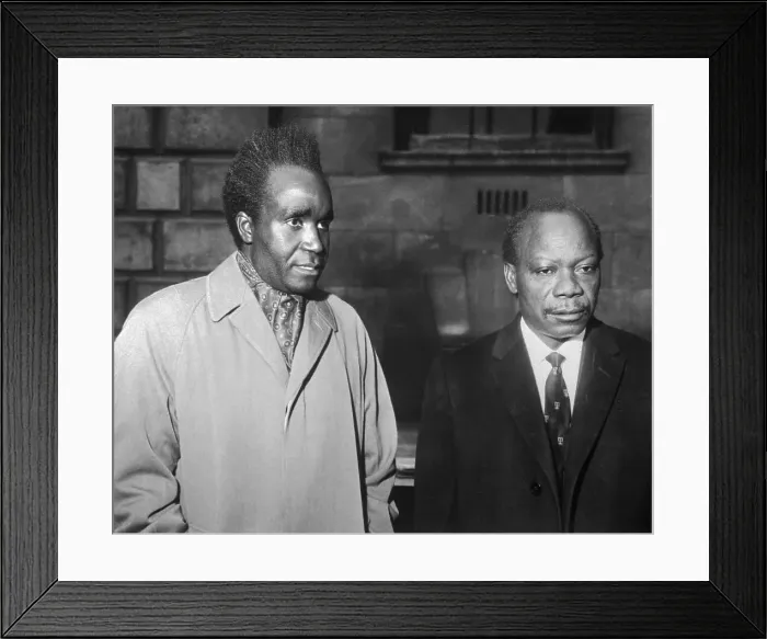Framed Print : African Leaders Standing Together Framed Print : African Leaders Standing Together