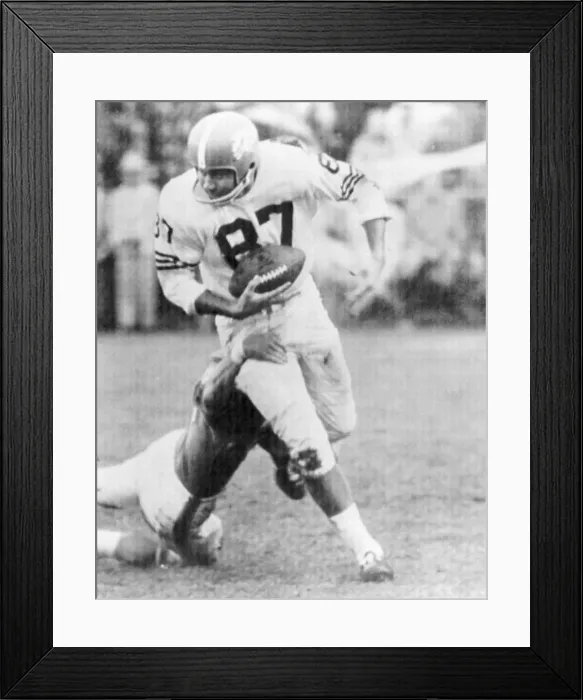 Framed Print : Football Player Lionel Taylor Tackling Al Jamison Framed Print : Football Player Lionel Taylor Tackling Al Jamison