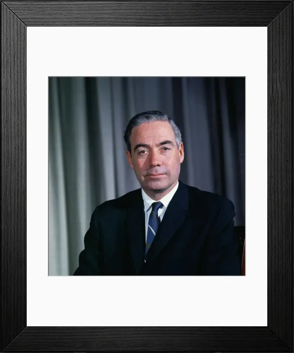 Framed Print : Portrait of William Scranton
