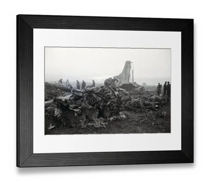 Framed Print : New York Airplane Crash Site Framed Print : New York Airplane Crash Site