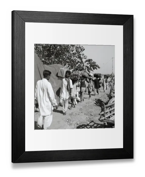 Framed Print : Indians Fleeing Fighting With China Framed Print : Indians Fleeing Fighting With China