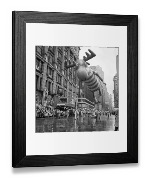 Framed Print : Bullwinkle Float During Macy's Thanksgiving Day Parade Framed Print : Bullwinkle Float During Macy's Thanksgiving Day Parade