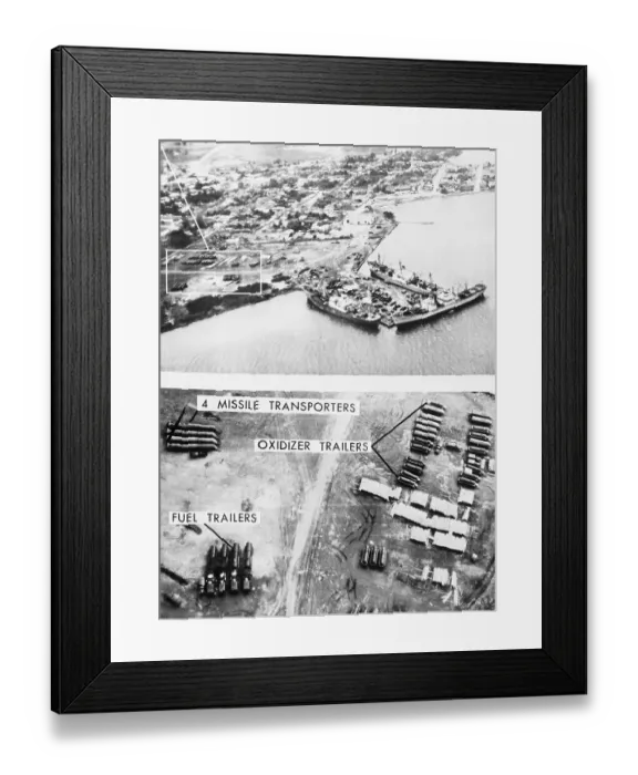 Framed Print : Russian Ships Await Dismantling of Missile Sites in Cuba Framed Print : Russian Ships Await Dismantling of Missile Sites in Cuba