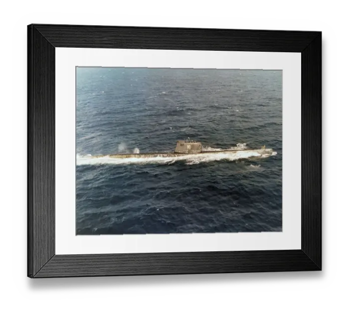 Framed Print : Soviet Attack Submarine Near Cuba During Cuban Missile Crisis Framed Print : Soviet Attack Submarine Near Cuba During Cuban Missile Crisis