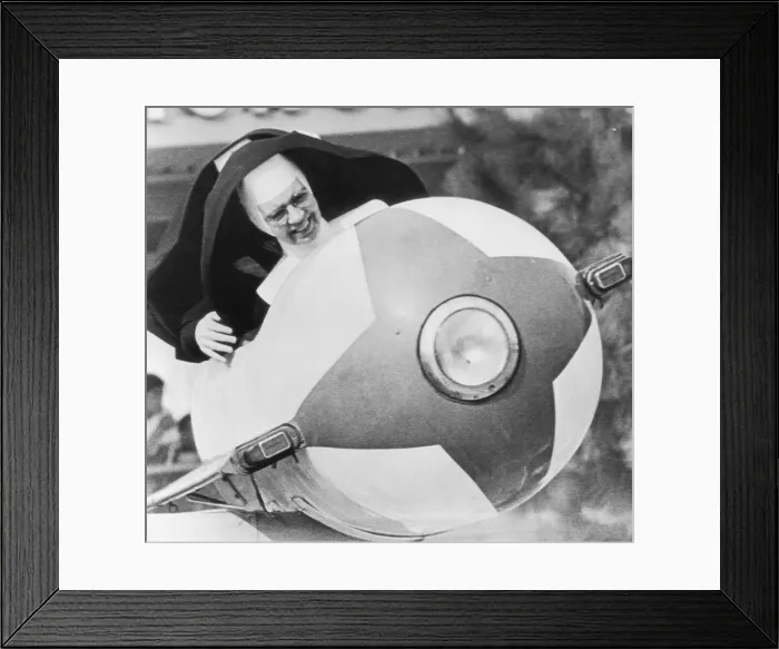 Framed Print : Nuns Ride Tomorrowland Rocket Framed Print : Nuns Ride Tomorrowland Rocket