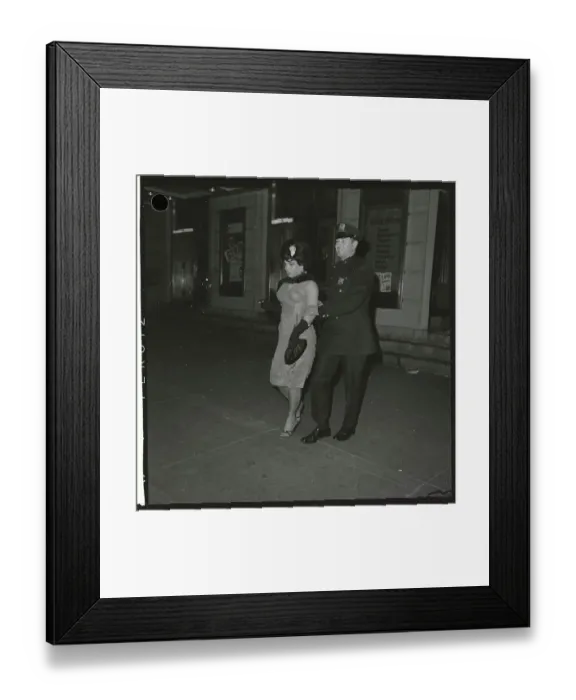 Framed Print : Cops Herding Costumed Guests to Jail Framed Print : Cops Herding Costumed Guests to Jail