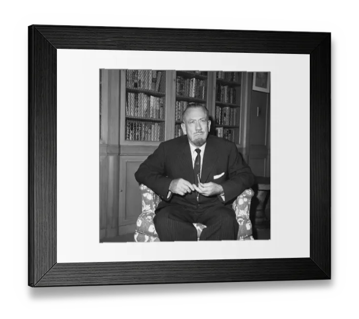 Framed Print : John Steinbeck Framed Print : John Steinbeck