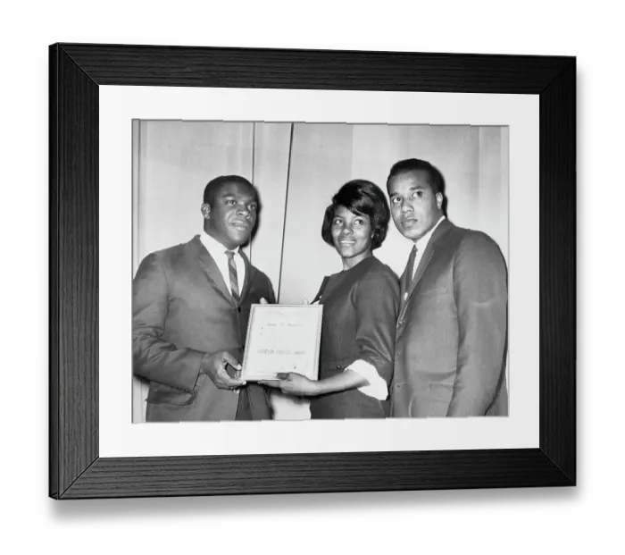 Framed Print : Freedom Fighter Award