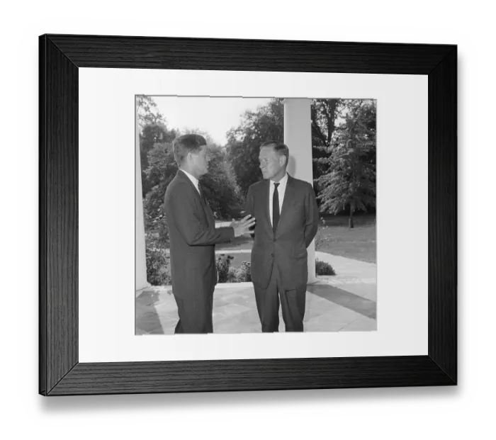 Framed Print : President and Charles E. Bohlen Framed Print : President and Charles E. Bohlen