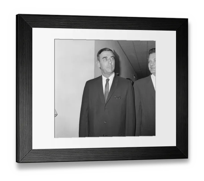 Framed Print : Former Major General Edwin A. Walker Framed Print : Former Major General Edwin A. Walker