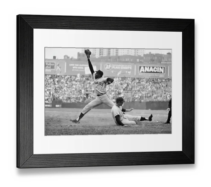 Framed Print : Baseball - World Series - Giants vs. Yankees Framed Print : Baseball - World Series - Giants vs. Yankees