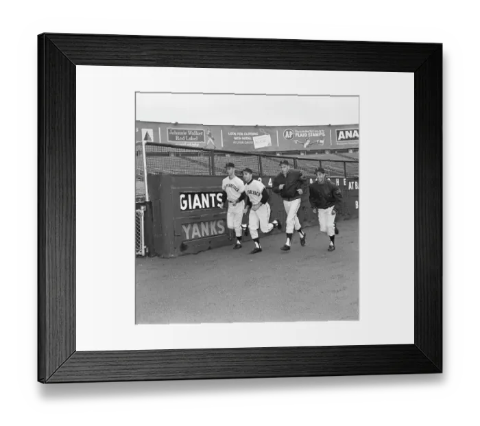 Framed Print : J.Marichal, B.Garibaldi, M.Mccormick, J.Duf Framed Print : J.Marichal, B.Garibaldi, M.Mccormick, J.Duf