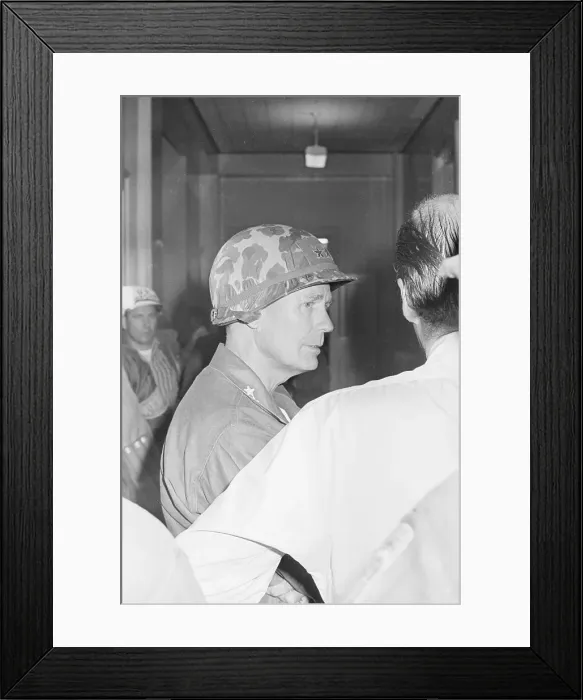 Framed Print : Hamilton Discusses Integration Crisis Framed Print : Hamilton Discusses Integration Crisis