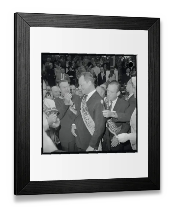 Framed Print : Willy Brandt with Nelson Rockefeller and Robert Wagner Framed Print : Willy Brandt with Nelson Rockefeller and Robert Wagner