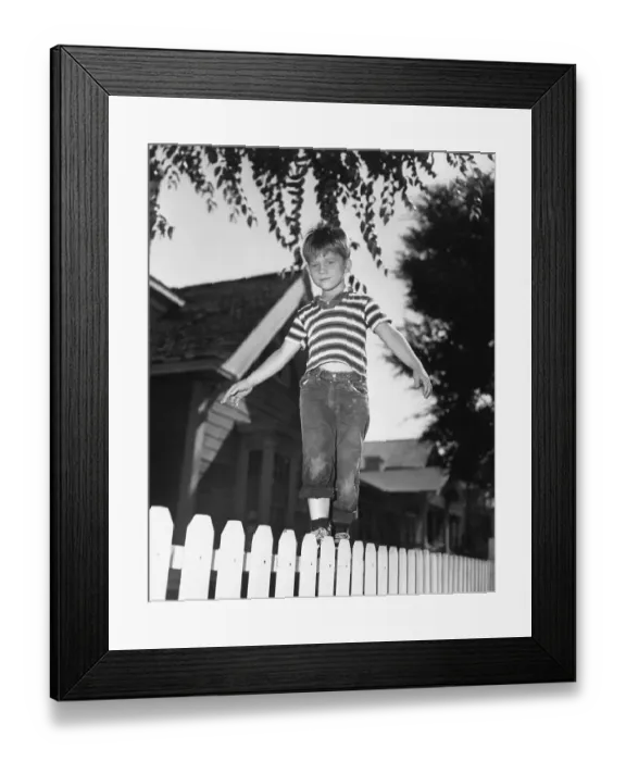 Framed Print : Ron Howard as Opie on The Andy Griffith Show Framed Print : Ron Howard as Opie on The Andy Griffith Show