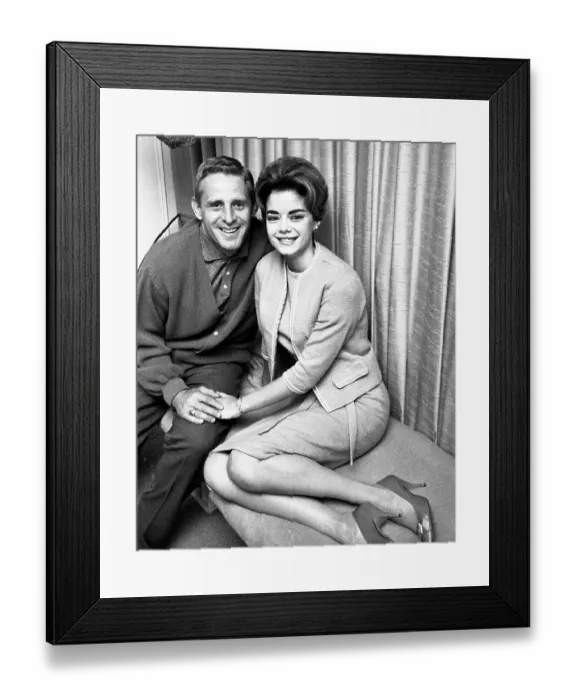 Framed Print : Tommy McDonald and Patricia Gallagher Framed Print : Tommy McDonald and Patricia Gallagher