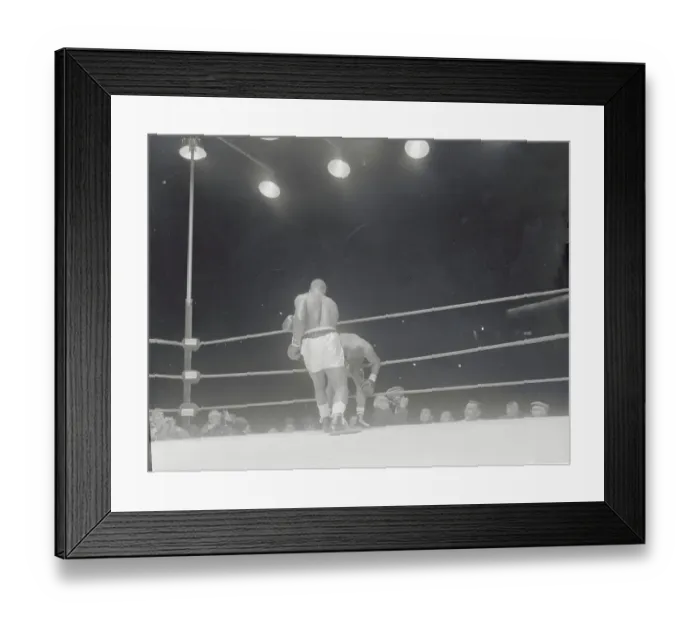 Framed Print : Floyd Patterson and Sonny Liston in Boxing Action Framed Print : Floyd Patterson and Sonny Liston in Boxing Action