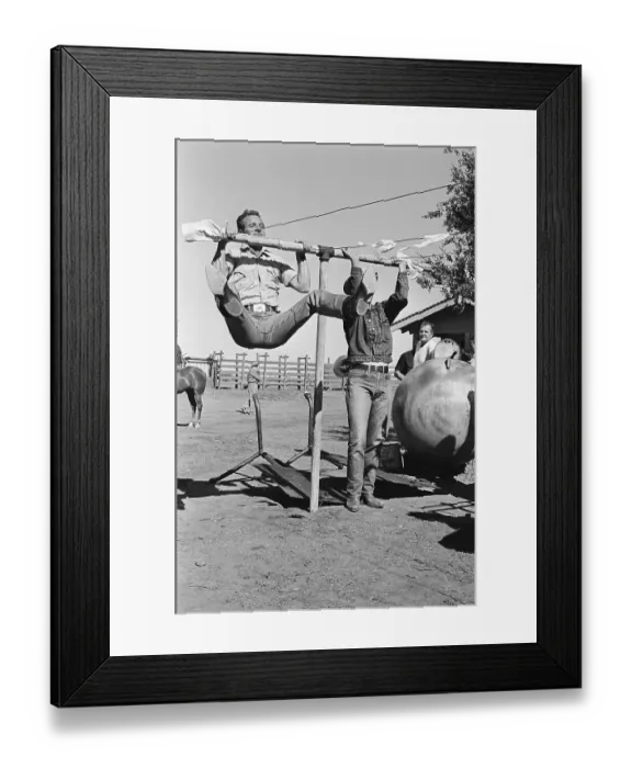 Framed Print : Portrait of Paul Newman and Brandon De Wilde Framed Print : Portrait of Paul Newman and Brandon De Wilde
