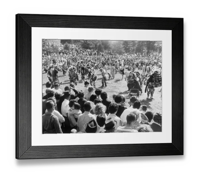 Framed Print : Native American Dancers Participating in Powwow Framed Print : Native American Dancers Participating in Powwow