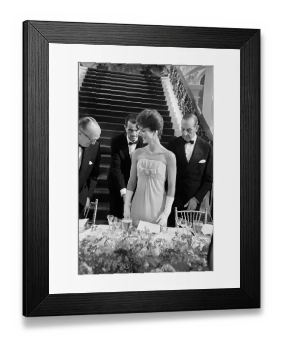 Framed Print : First Lady Jacqueline Kennedy Framed Print : First Lady Jacqueline Kennedy