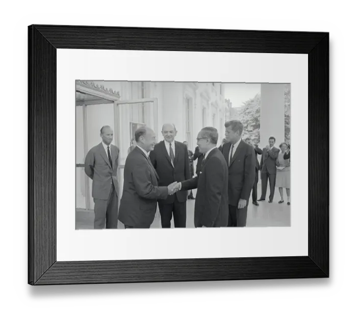 Framed Print : UN Secretary General Arriving at the White House Framed Print : UN Secretary General Arriving at the White House