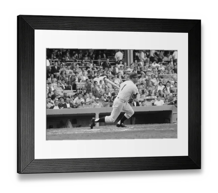 Framed Print : Bobby Richardson Batting Framed Print : Bobby Richardson Batting