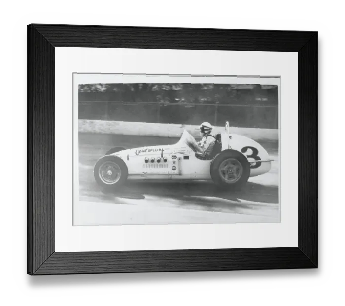 Framed Print : Rodger Ward Racing Framed Print : Rodger Ward Racing