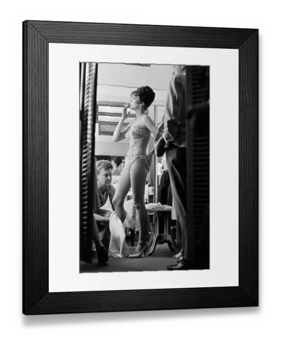 Framed Print : Natalie Wood After Scene in Gypsy Framed Print : Natalie Wood After Scene in Gypsy