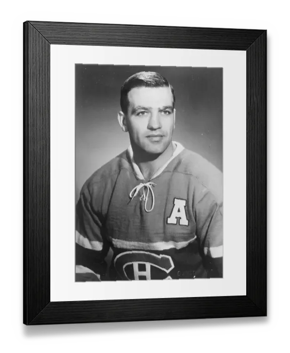 Framed Print : NHL Wing Bernie Geoffrion Framed Print : NHL Wing Bernie Geoffrion