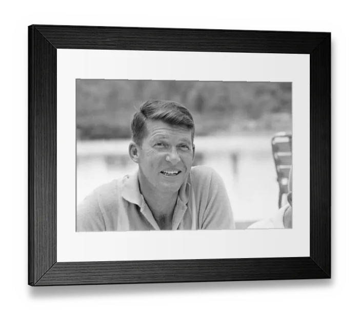 Framed Print : Astronaut Schirra in CBS News Interview Framed Print : Astronaut Schirra in CBS News Interview