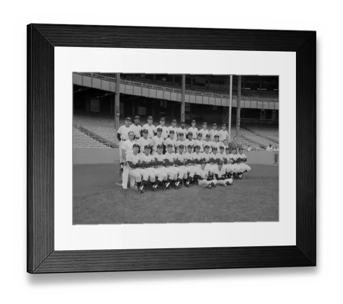 Framed Print : Early Yankee Players Framed Print : Early Yankee Players