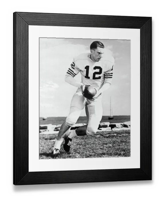 Framed Print : Football Great Rodger Staubach Framed Print : Football Great Rodger Staubach
