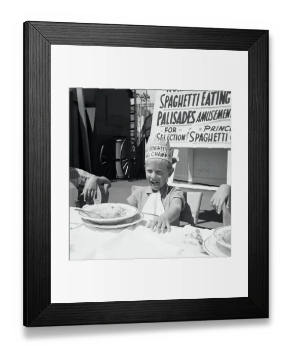 Framed Print : Prince Spaghetti King Champion